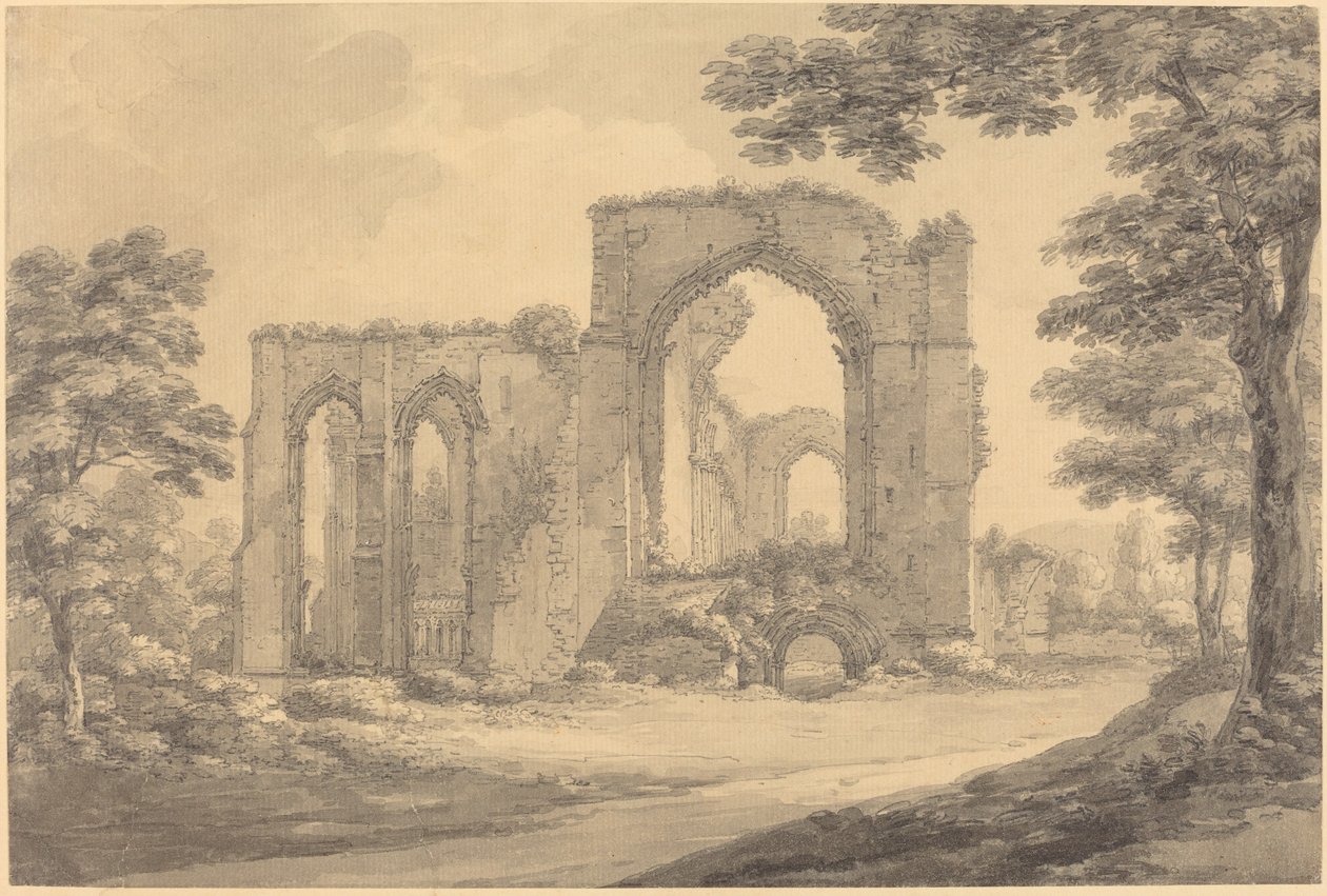 Furness Abbey af Thomas Hearne