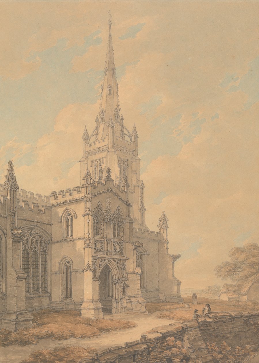 Thaxted Church, Essex af Thomas Hearne
