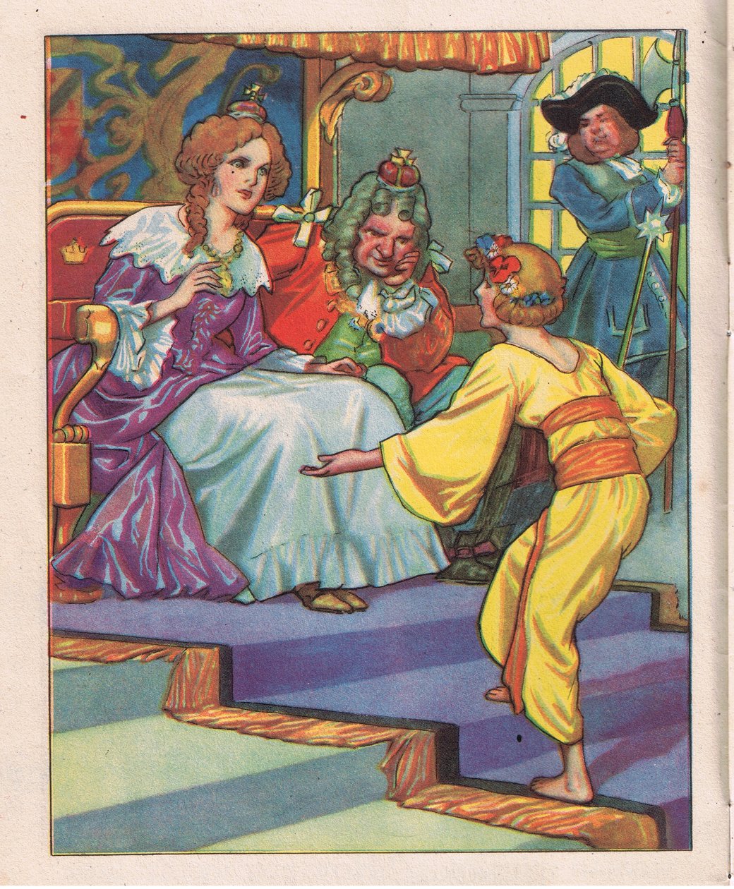 Briar Rose den smukkeste (litografi) af Thomas Heath Robinson