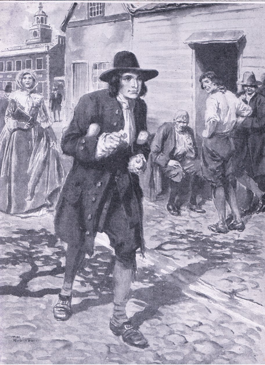 Entering the city of Brotherley love, illustration fra 