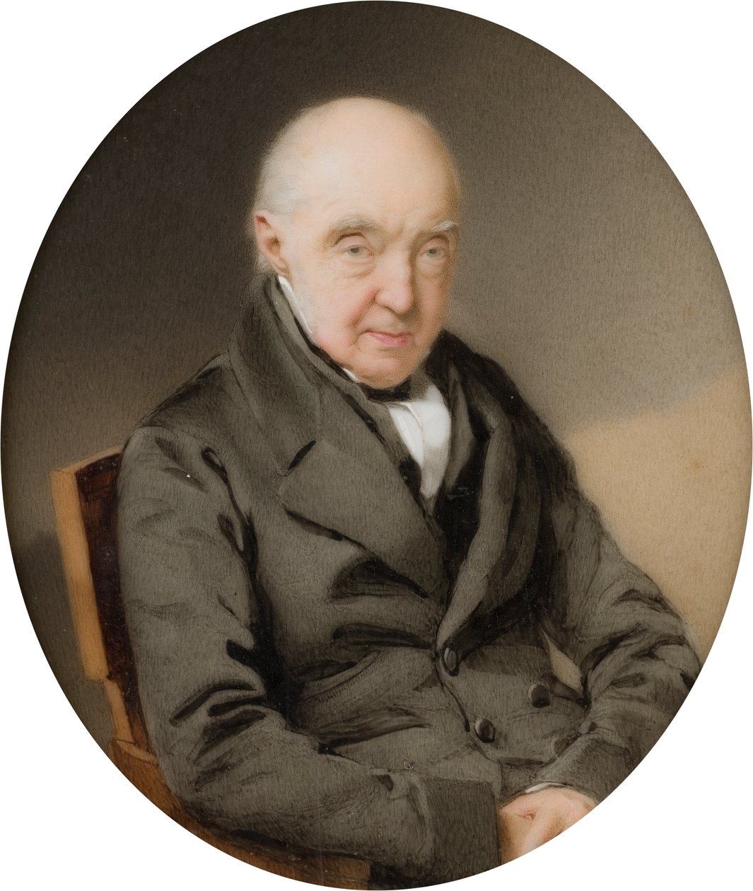 Portræt af Samuel Rogers, ca. 1822-74 (olie på lærred) af Thomas Heathfield Carrick
