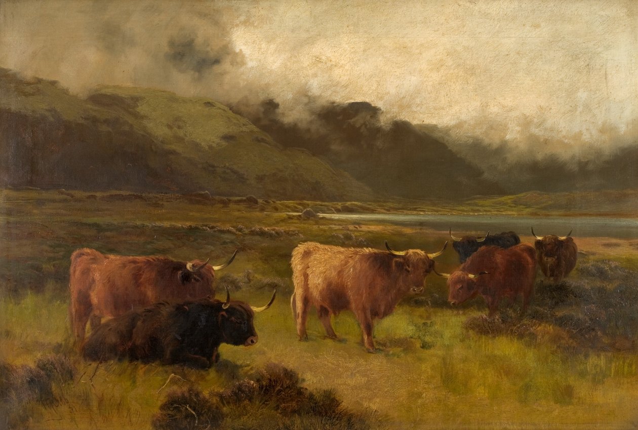 På Tarras Moss af Thomas Henry Gibb