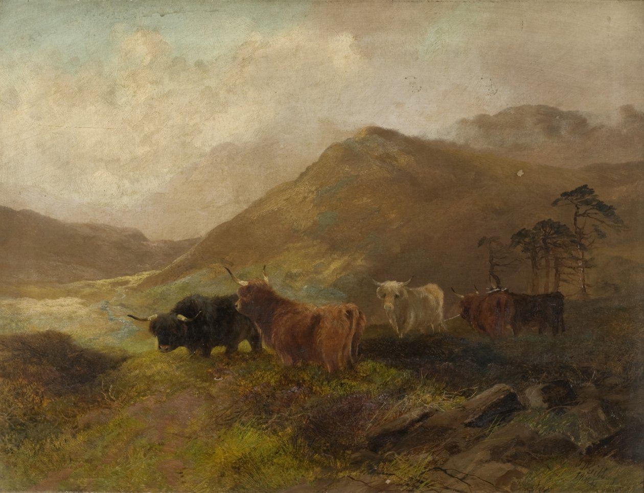 Sommertid i Cheviots af Thomas Henry Gibb