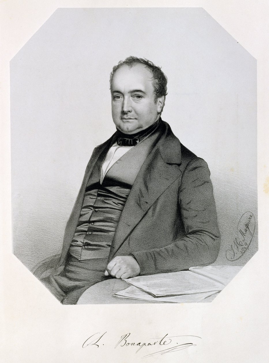 Charle Lucien Jules Laurent Bonaparte, Prins af Canino og Musignano (1803-57) 1850 af Thomas Herbert Maguire