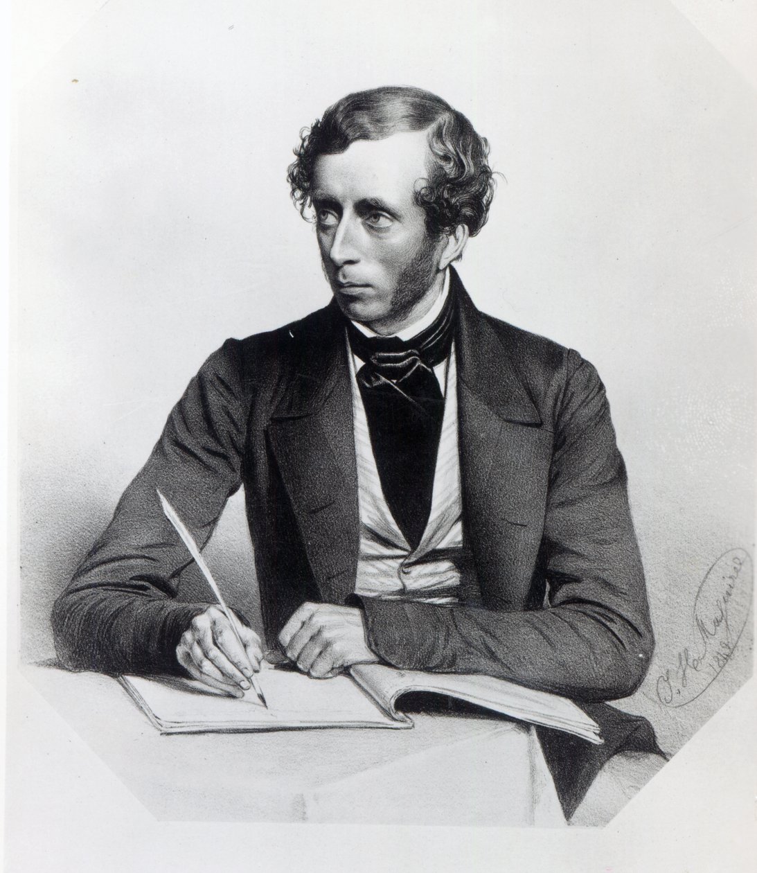 William Thompson (1805-52) 1849 af Thomas Herbert Maguire