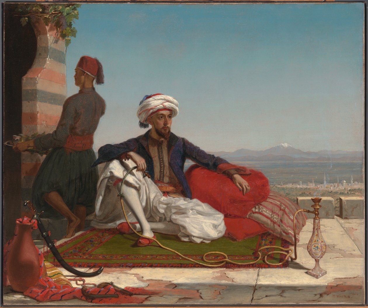 Bayard Taylor, 1855. af Thomas Hicks