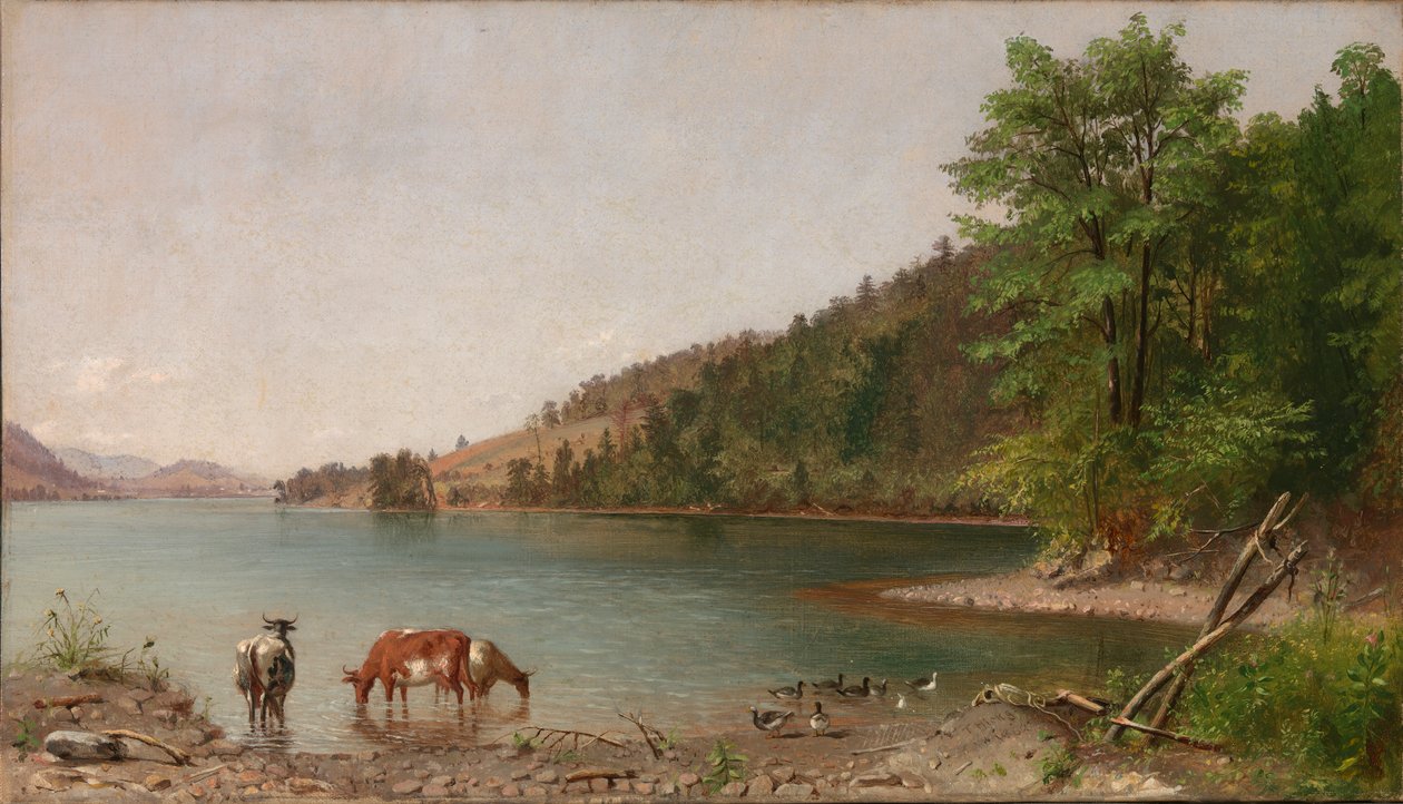 Lille Landskab, 1862. af Thomas Hicks
