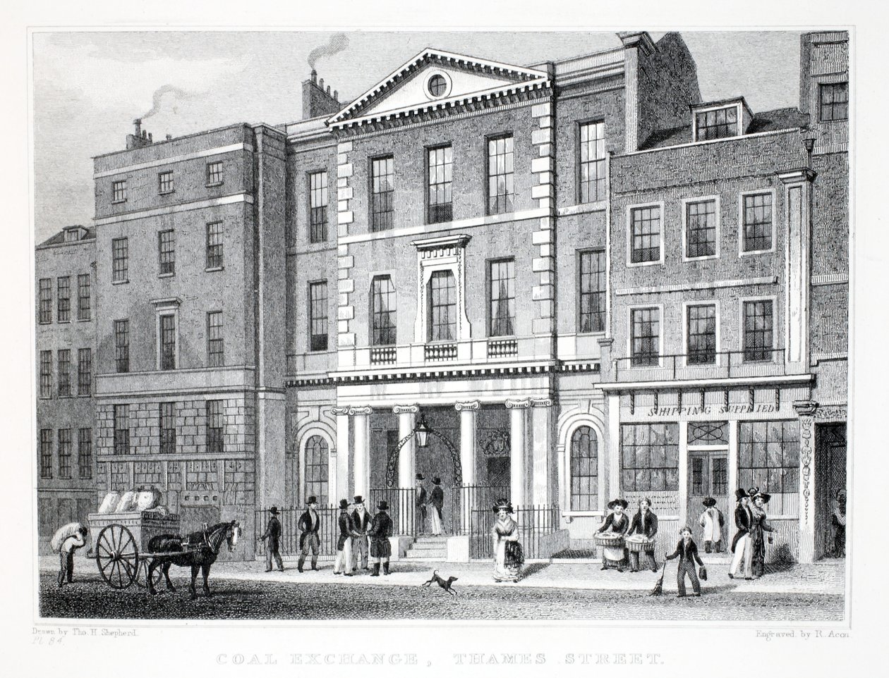 Coal Exchange, fra pubben 