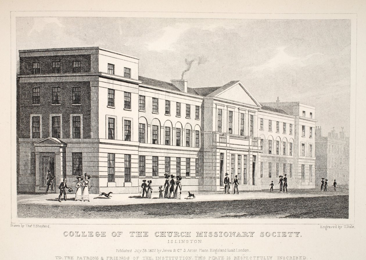 College of the Church Missionary Society, Islington, fra pubben 