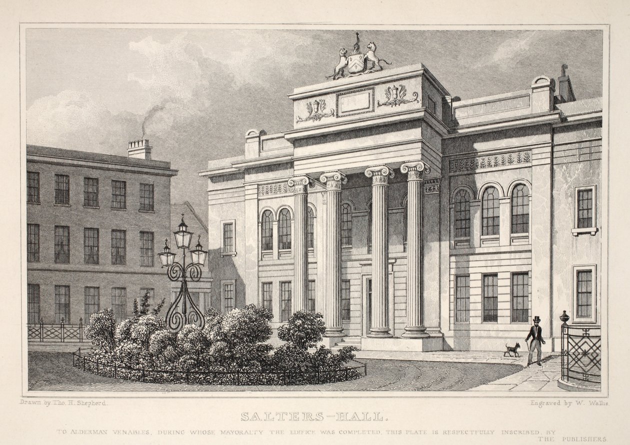 Salters Hall, fra "London and it