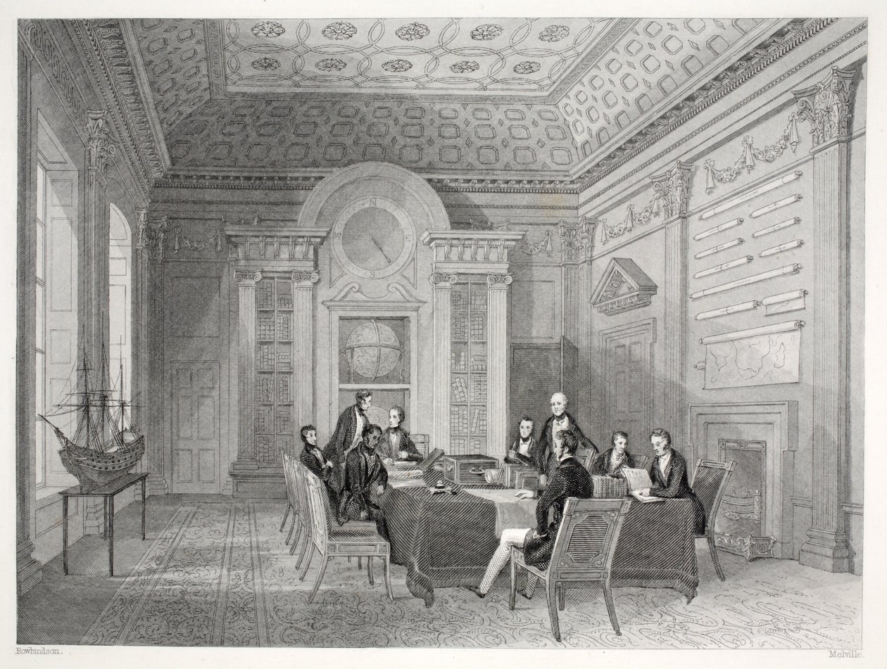 The Admiralty Board Room, fra pubben 