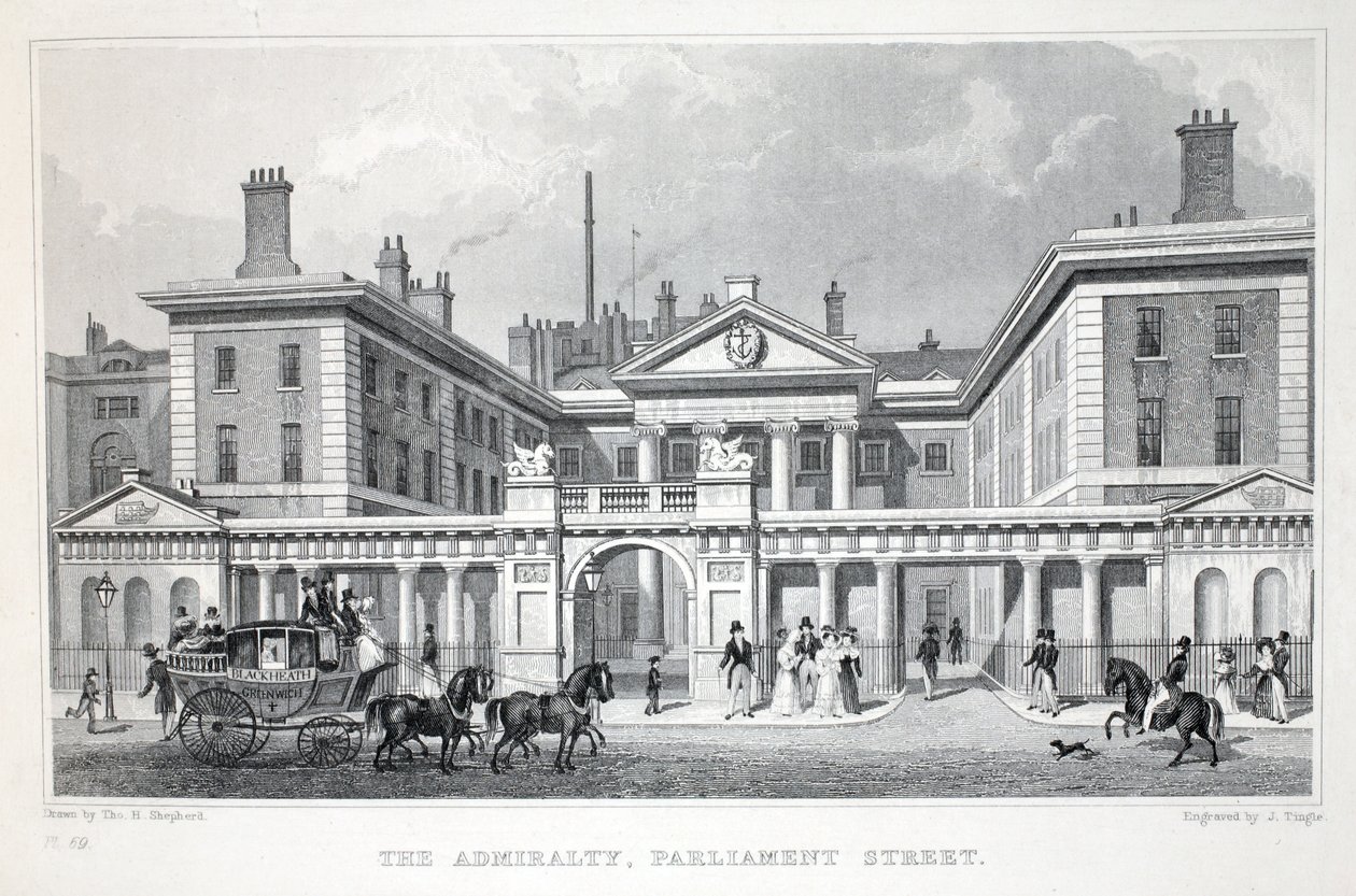 Admiralitetet, Parliament Street, fra pubben 