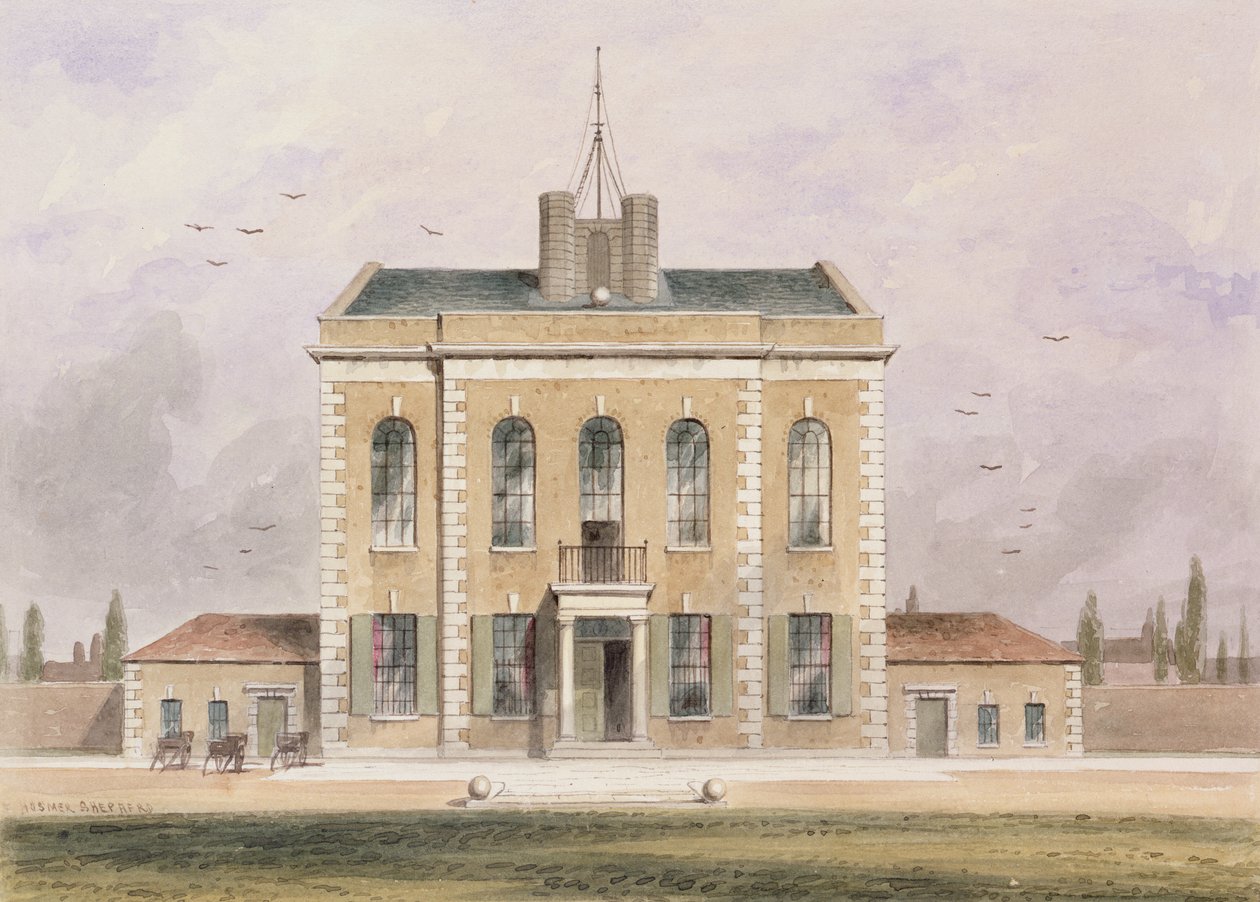 Våbenhuset tilhørende Royal Artillery Company, 1815 af Thomas Hosmer Shepherd