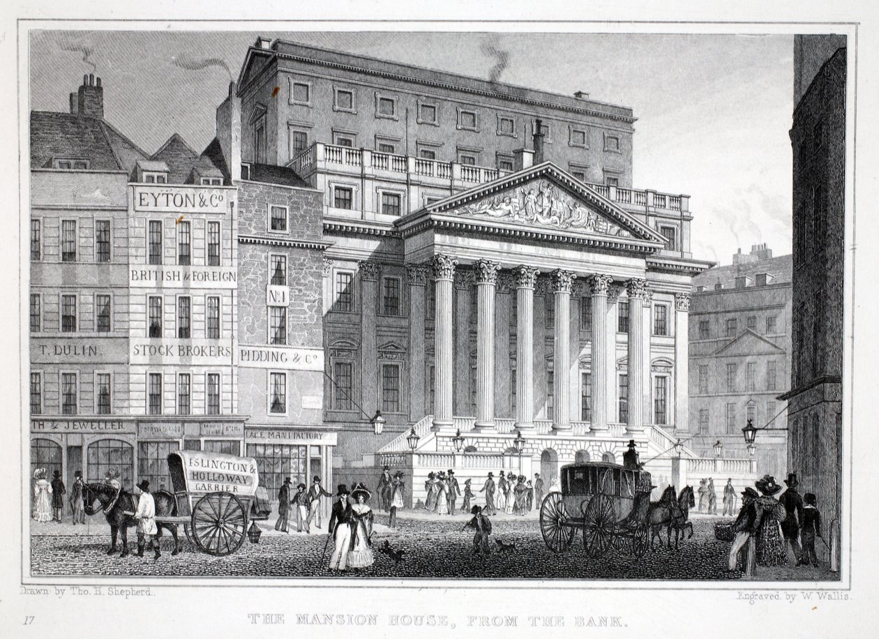 The Mansion House, fra pubben 
