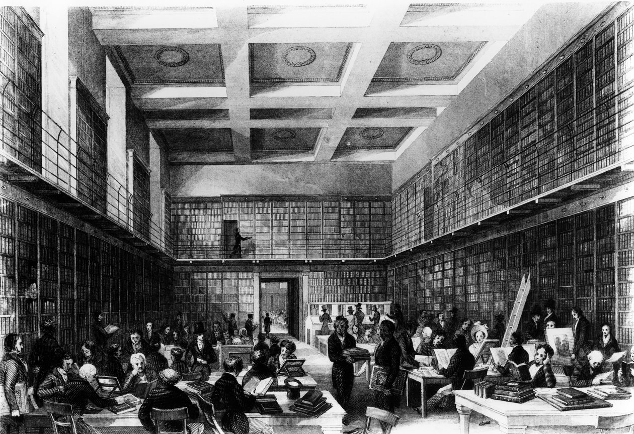 The Sixth Reading Room of The British Museum, udgivet i 