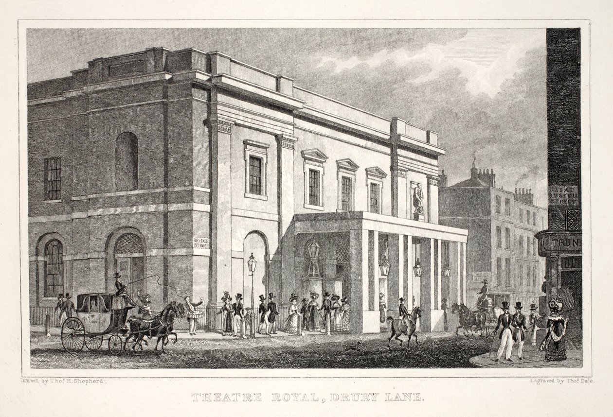 Theatre Royal, Drury Lane, fra pubben 