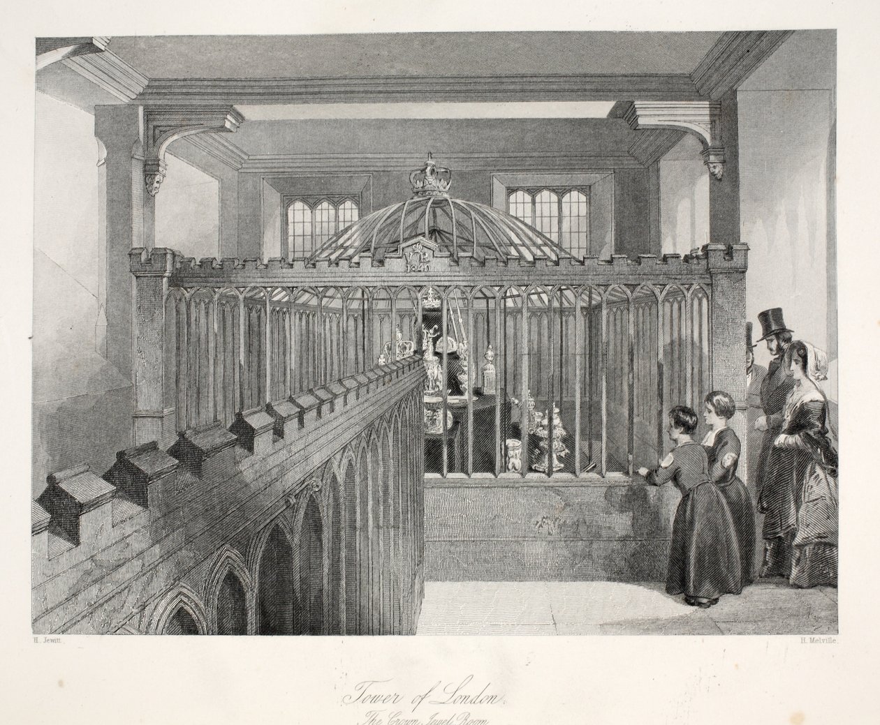 Tower of London, The Crown Jewel Room, fra 