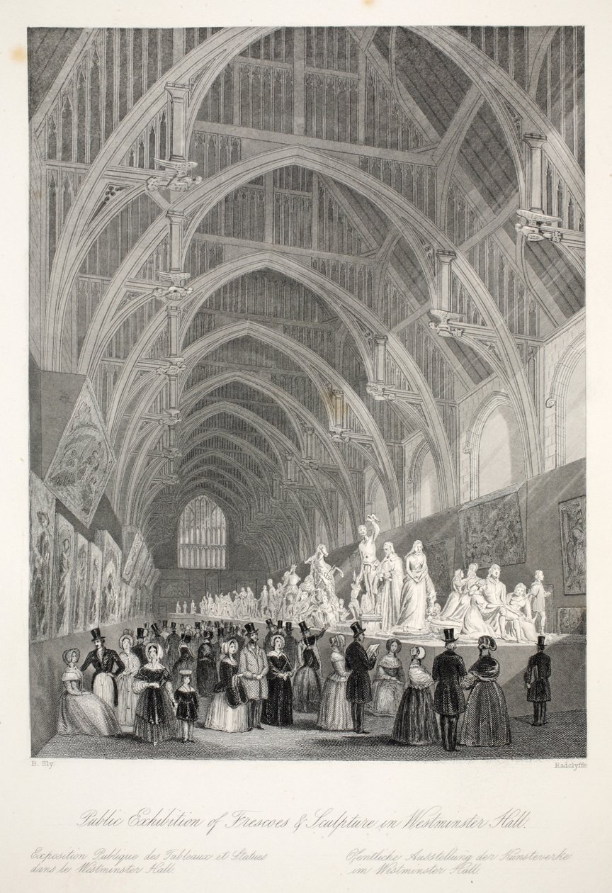 Westminster Hall, fra pubben 