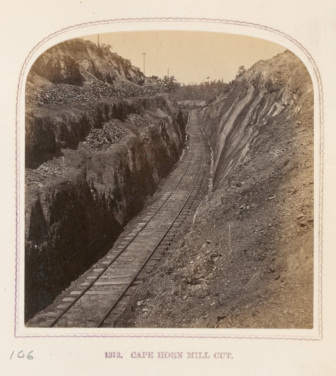 Cape Horn Mill Cut af Thomas Houseworth