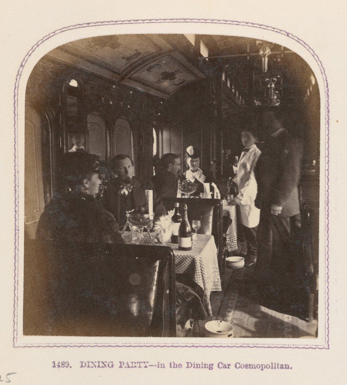 Spiseselskab - i spisevognen Cosmopolitan af Thomas Houseworth