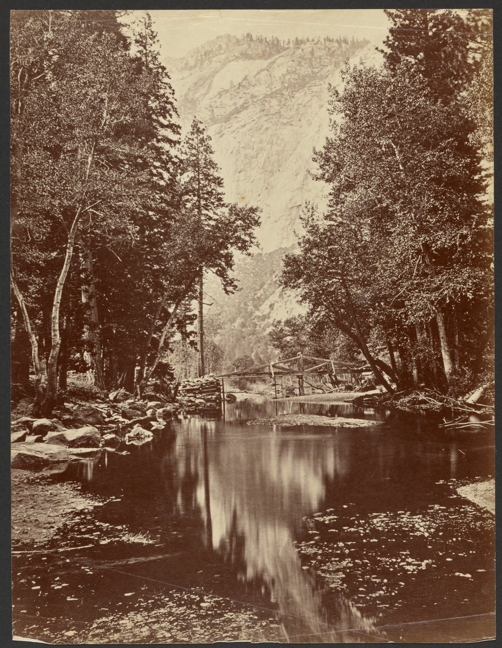 Eagle Point, Yosemite af Thomas Houseworth