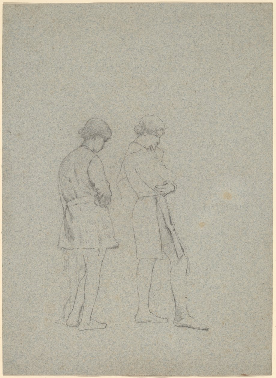 Studier for Elaine af Thomas Hovenden