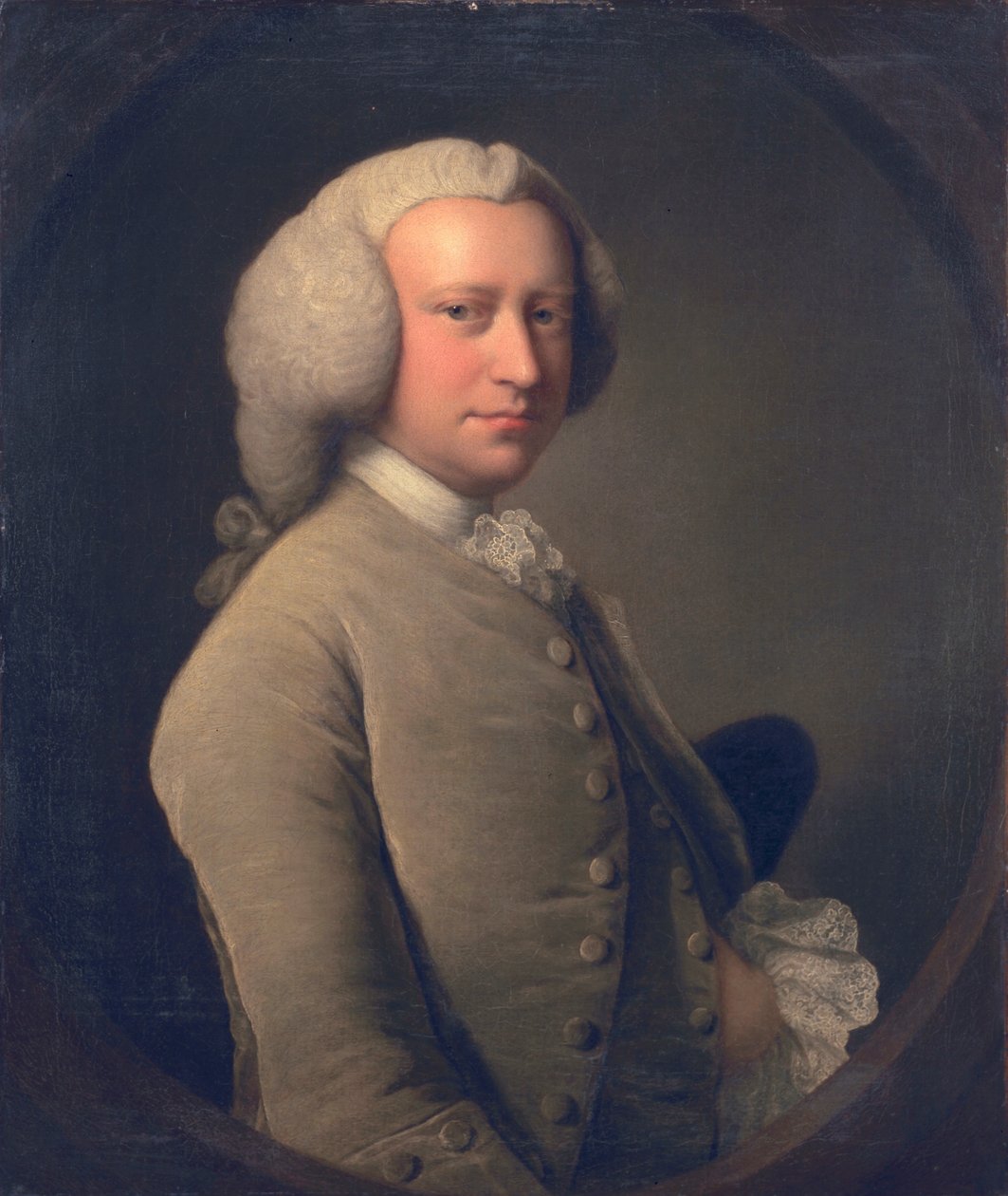 Dr. Isaac Schomberg, ca. 1750-60 af Thomas Hudson