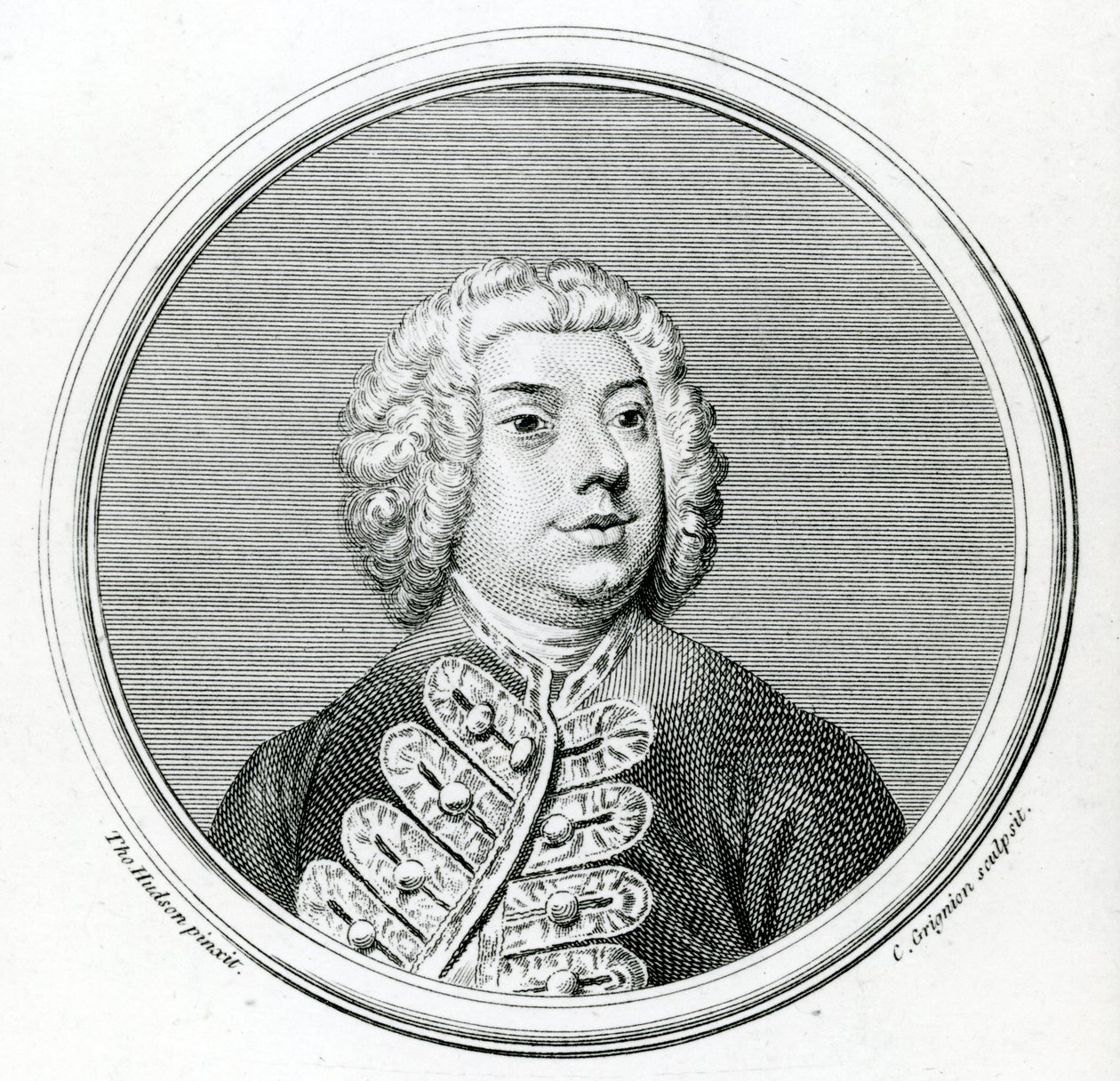 Francesco Bernardi Senesino (1686-1758) (mezzotint) af Thomas Hudson