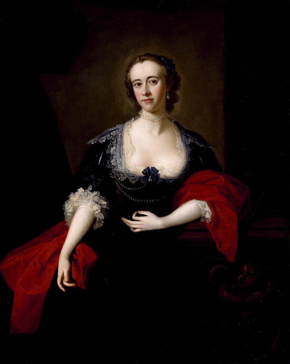 Frøken Alicia Macartney af Thomas Hudson