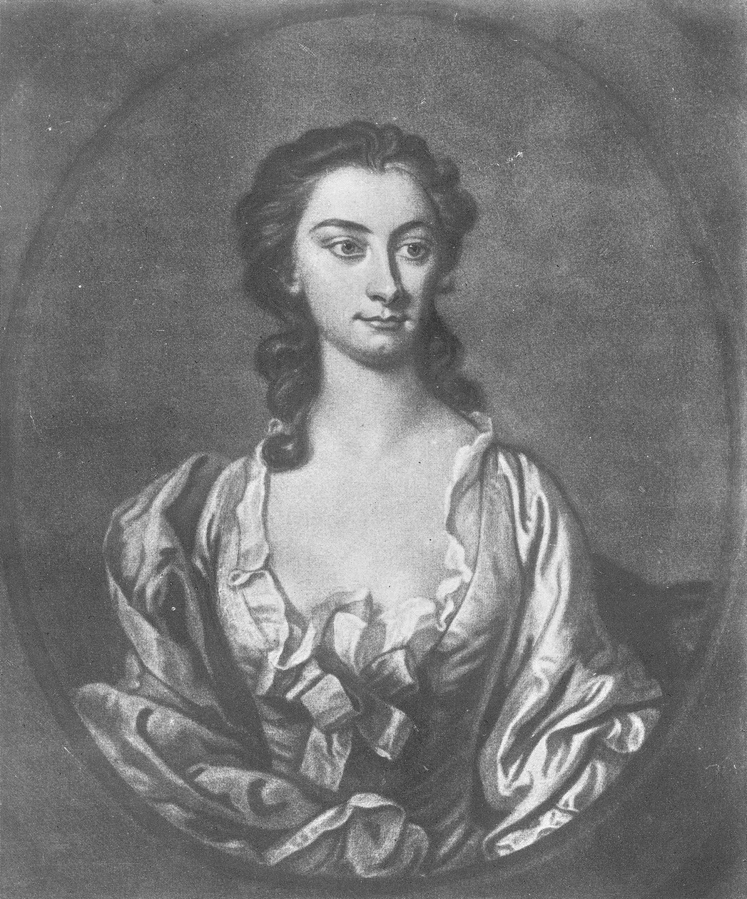 Portræt af fru Cibber (1714-66), skuespillerinde og sangerinde, indgraveret af John Faber (1684-1756), 1746 af Thomas Hudson