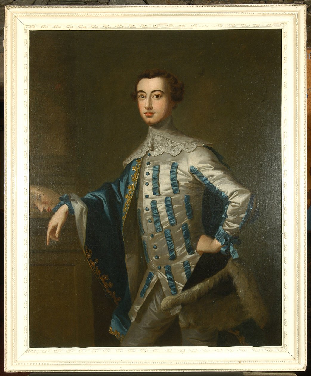 Portræt af Sir James Lowther, første jarl Lonsdale, ca.1755 af Thomas Hudson