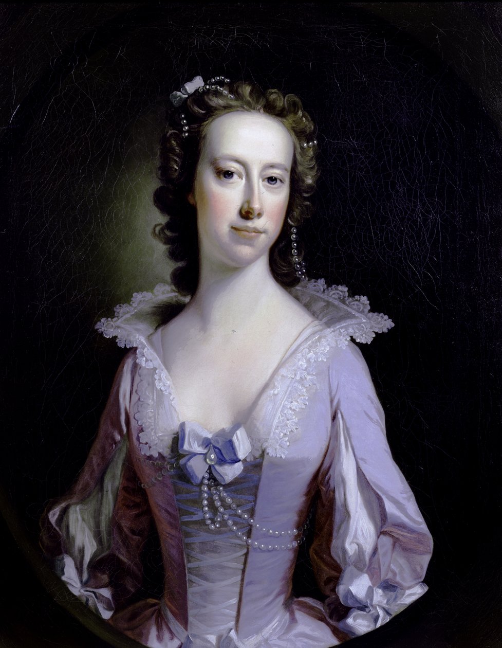Portræt af en Dame af Thomas Hudson