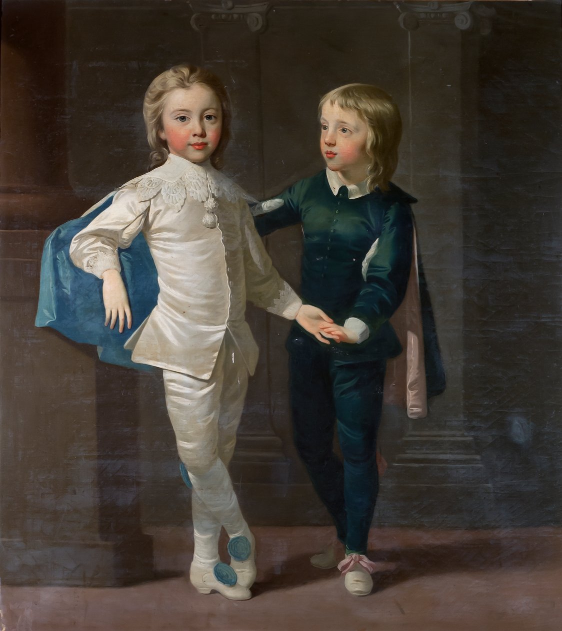 Sir Edward Hulse, 3. Baronet og hans bror, Samuel Hulse, c.1758 af Thomas Hudson