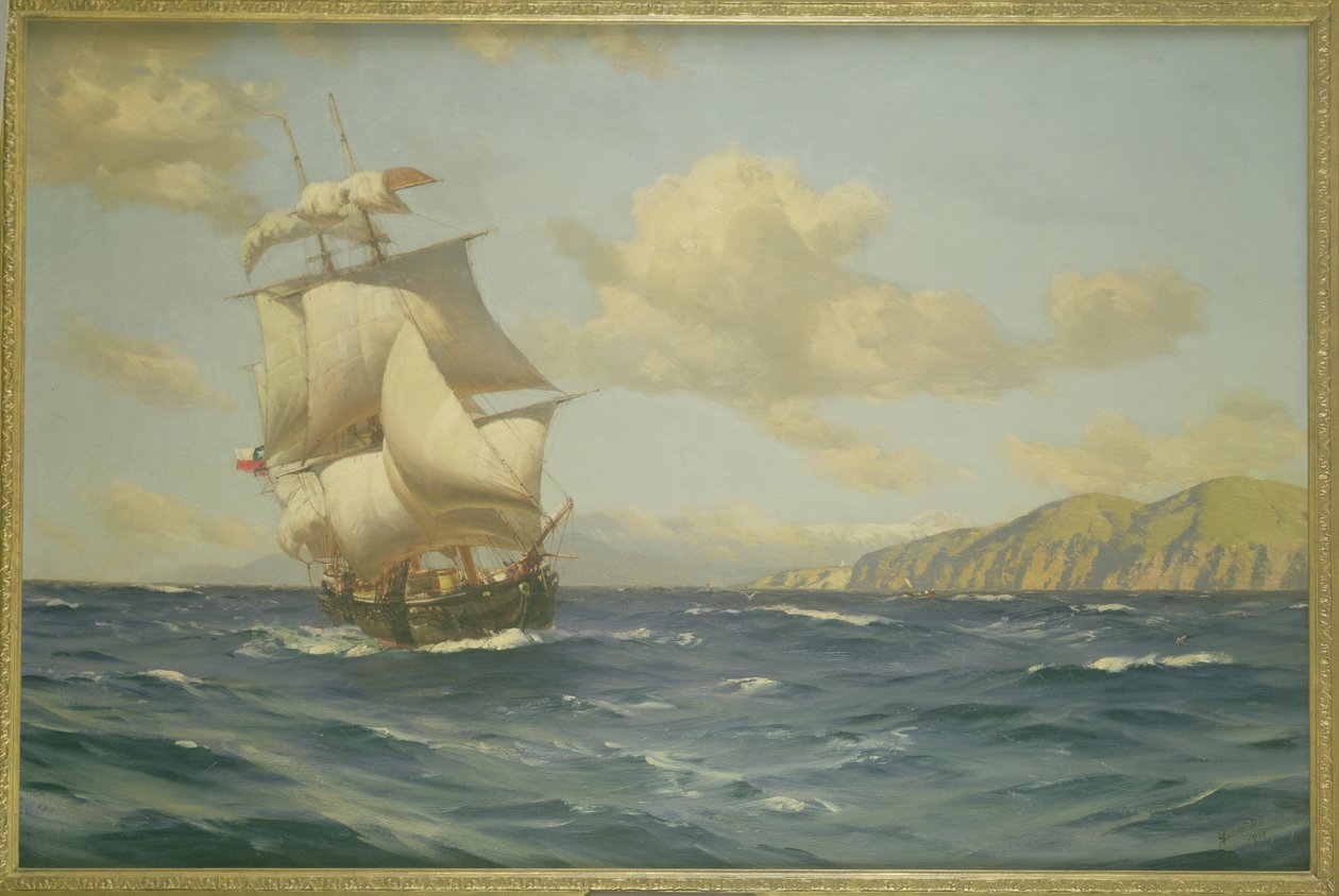 Esmeralda, 1908 af Thomas J. Somerscales