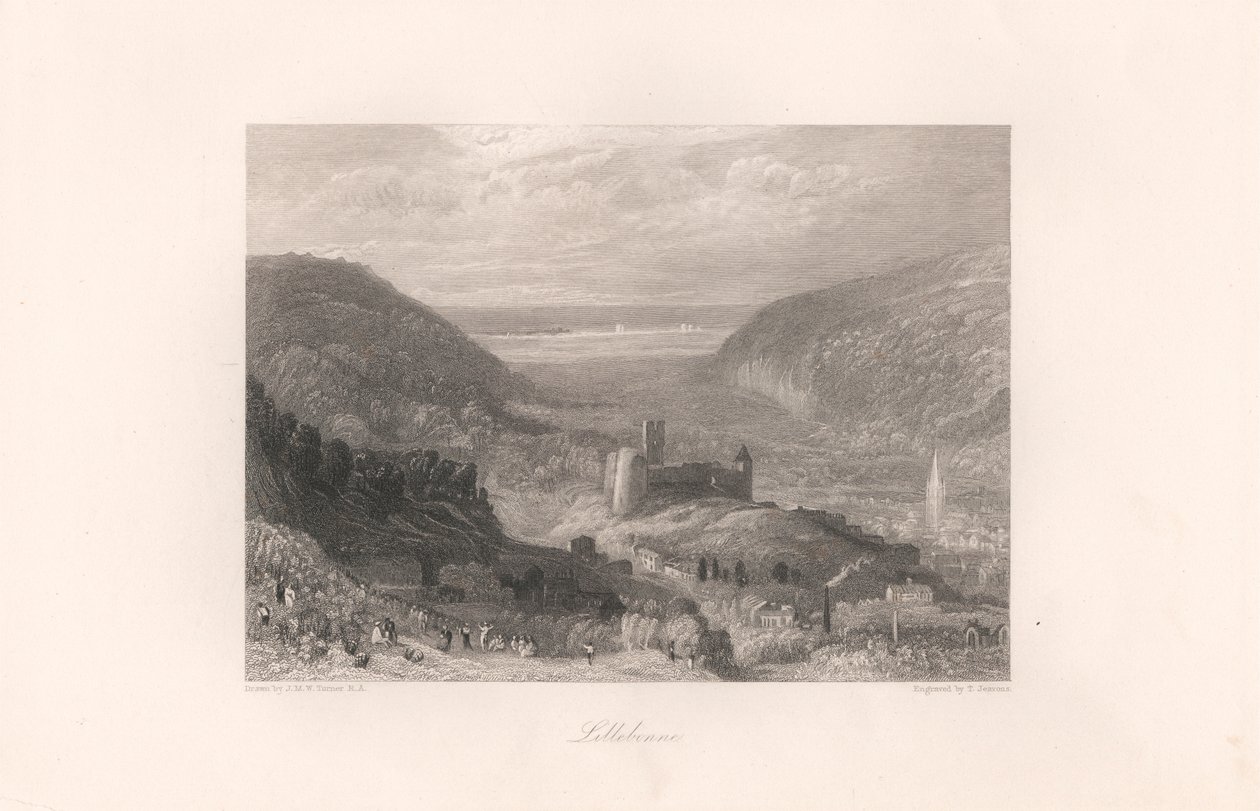 Lillebonne, Chateau og Tower af Thomas Jeavons