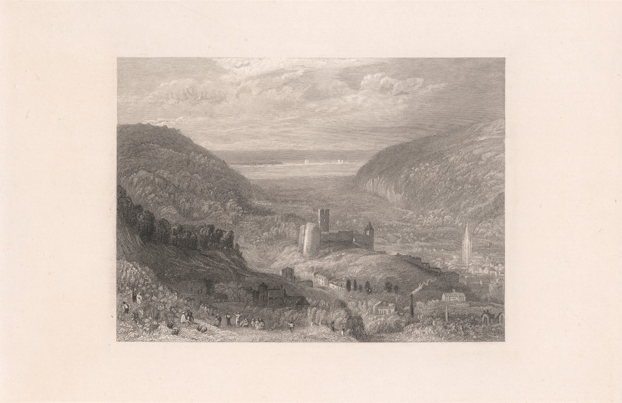 Lillebonne, Chateau og Tower af Thomas Jeavons