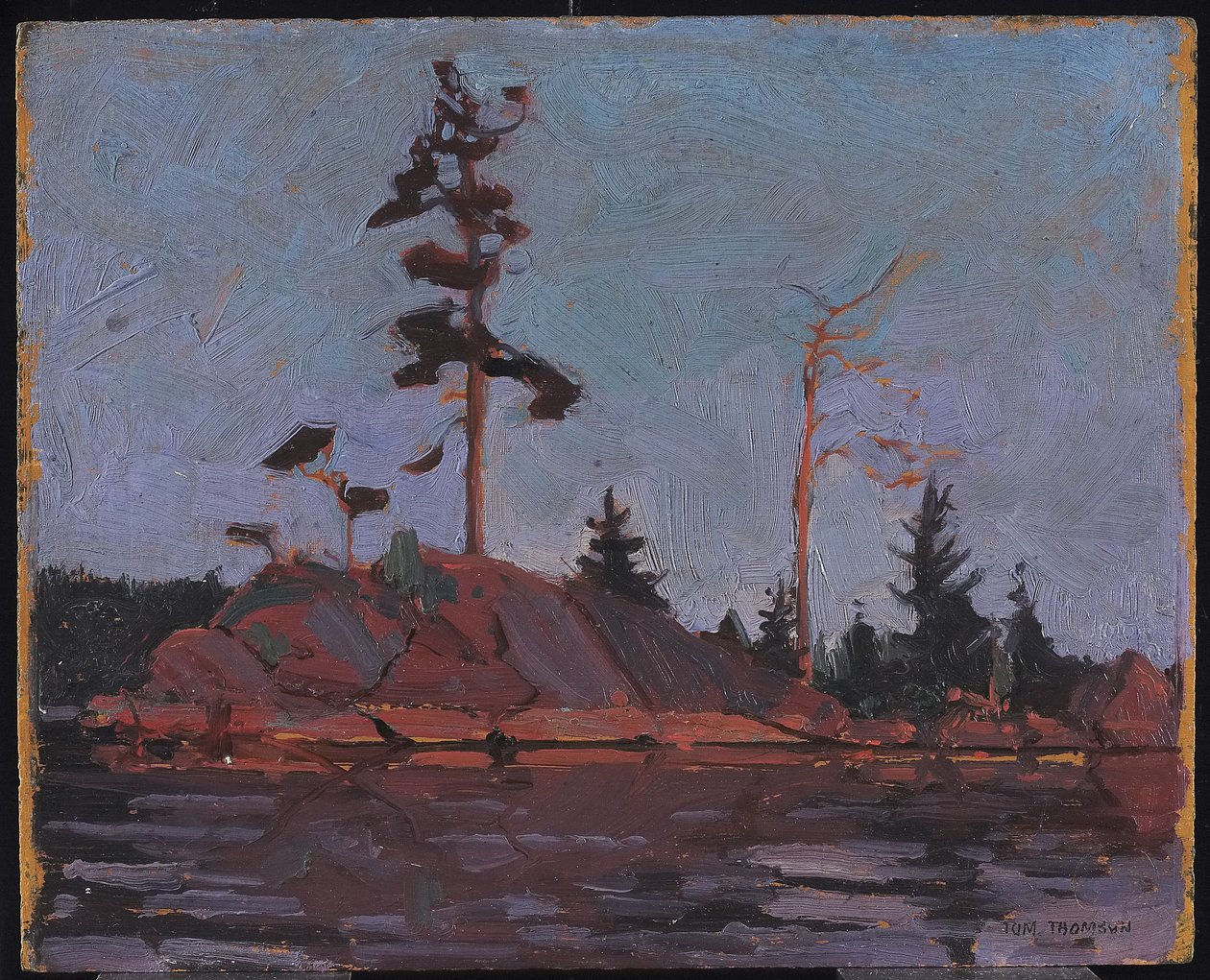 Algonquin Park, 1916 (olie på komposit træ-pulpplade) af Tom Thomson