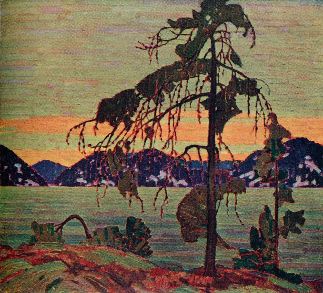 The Jack Pine, 1917. 1925 af Tom Thomson