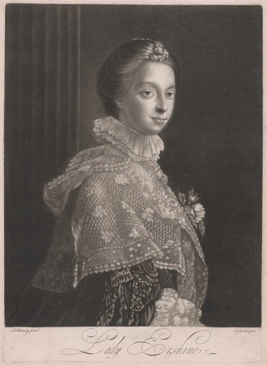 Lady Erskine af Thomas Johnson