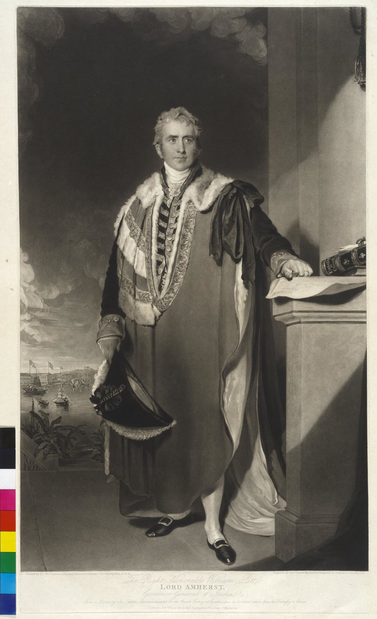1. jarl Amherst Amherst af Thomas Lawrence