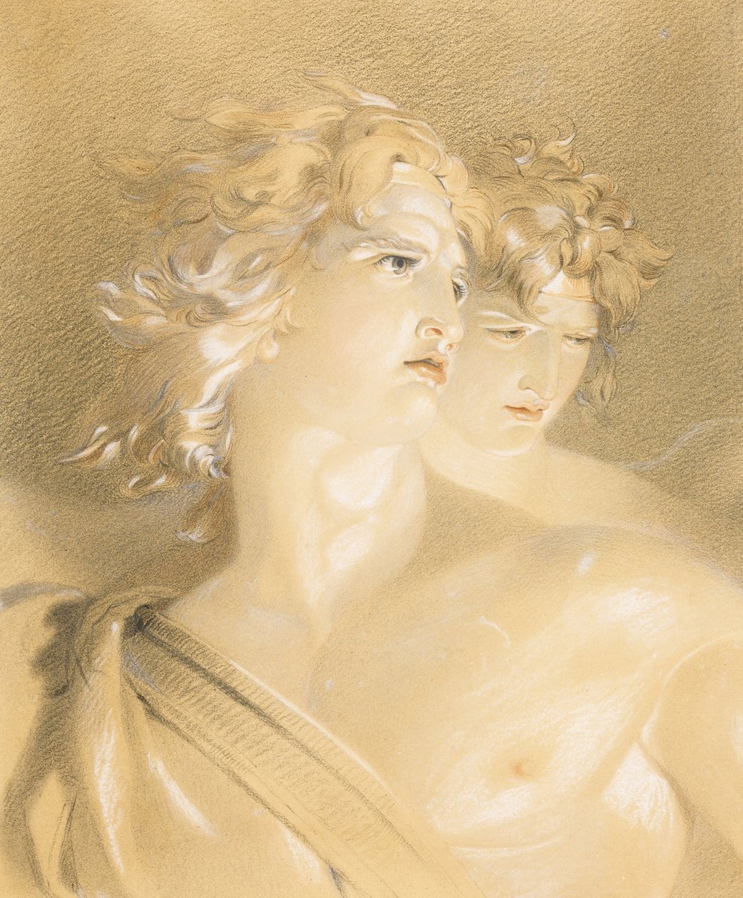 Ange dechu - Satan som en falden engel af Lawrence, Sir Thomas af Thomas Lawrence