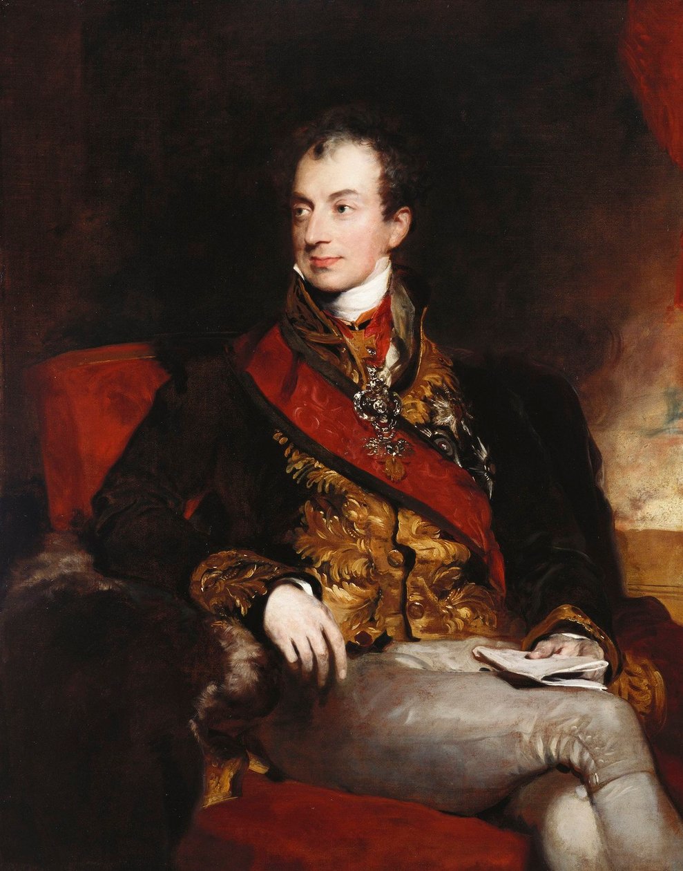 Clemens Lothar Wenzel, fyrst Metternich (1773-1859) af Thomas Lawrence