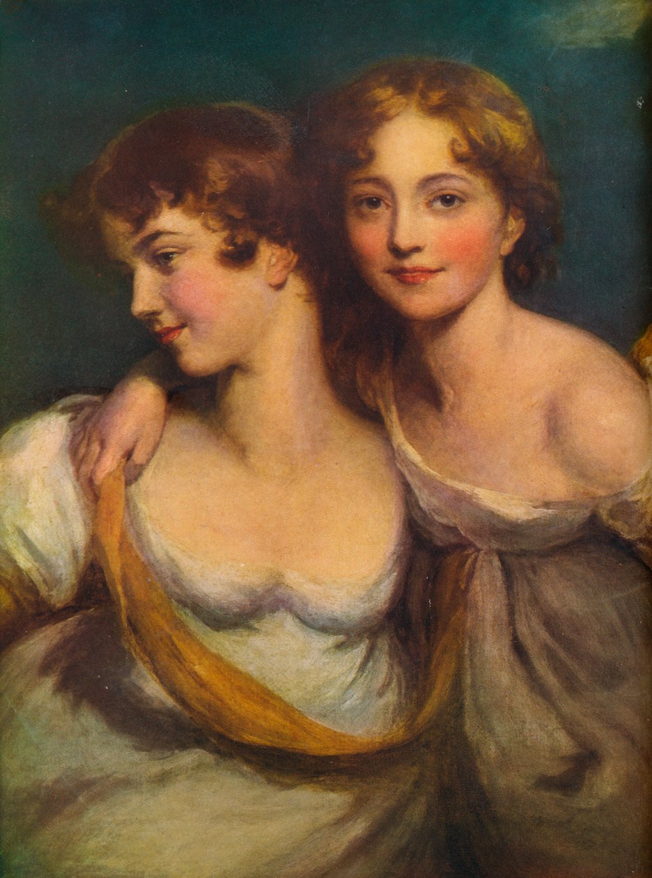 Fanny og Jane Hamond, 19. århundrede, 1917 af Thomas Lawrence