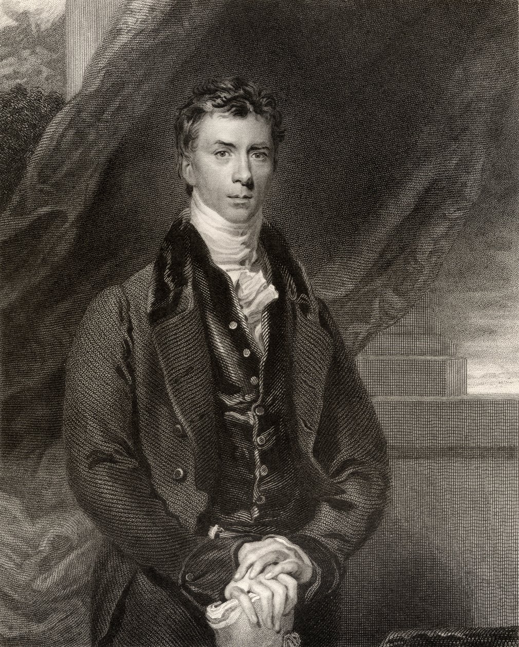 Henry Peter Brougham, 1. Baron Brougham og Vaux, graveret af H. Robinson, fra 