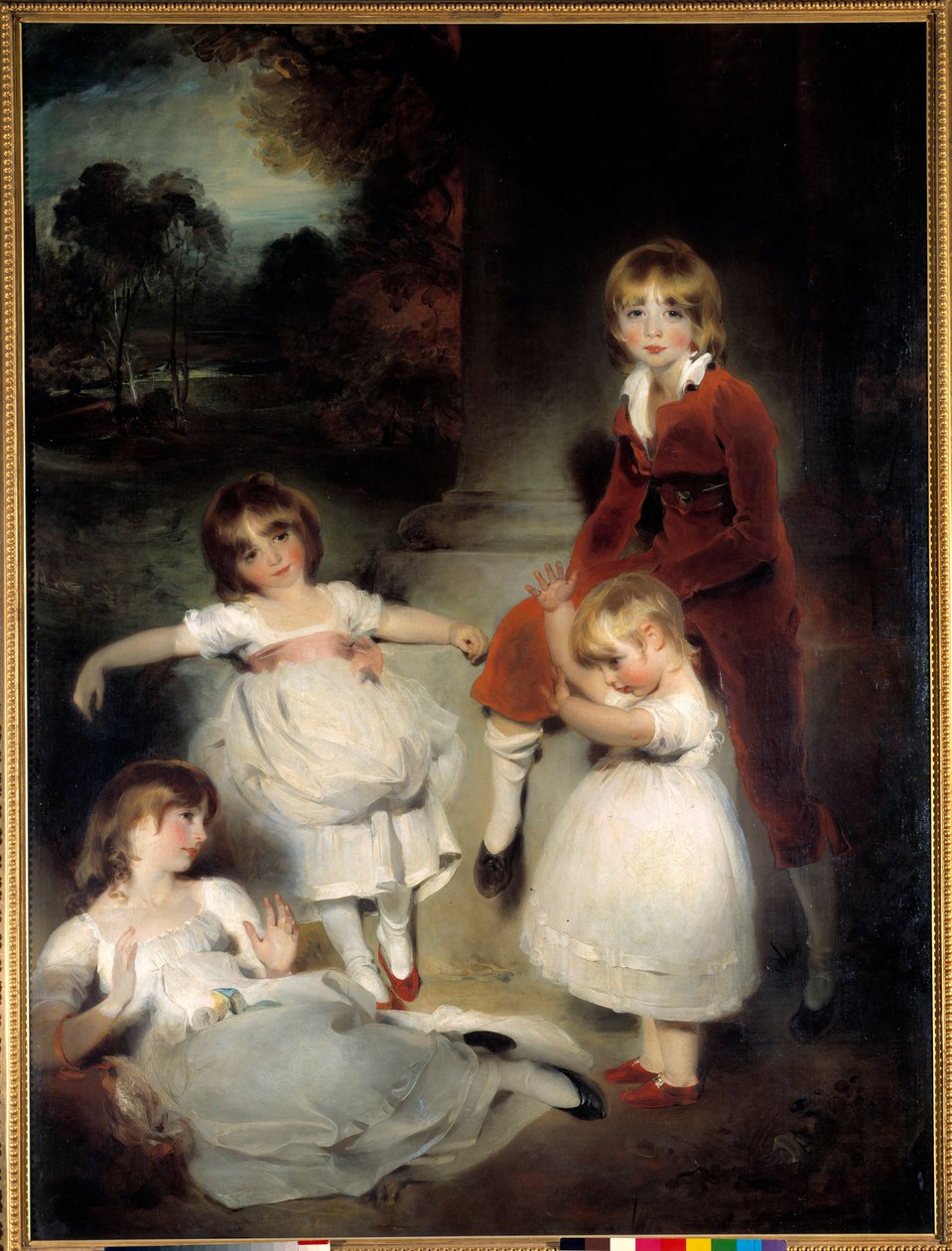John Angersteins børn. Maleri af Sir Thomas Lawrence (1769-1830) 1800-tallet søn. 1,95x1,46m. af Thomas Lawrence