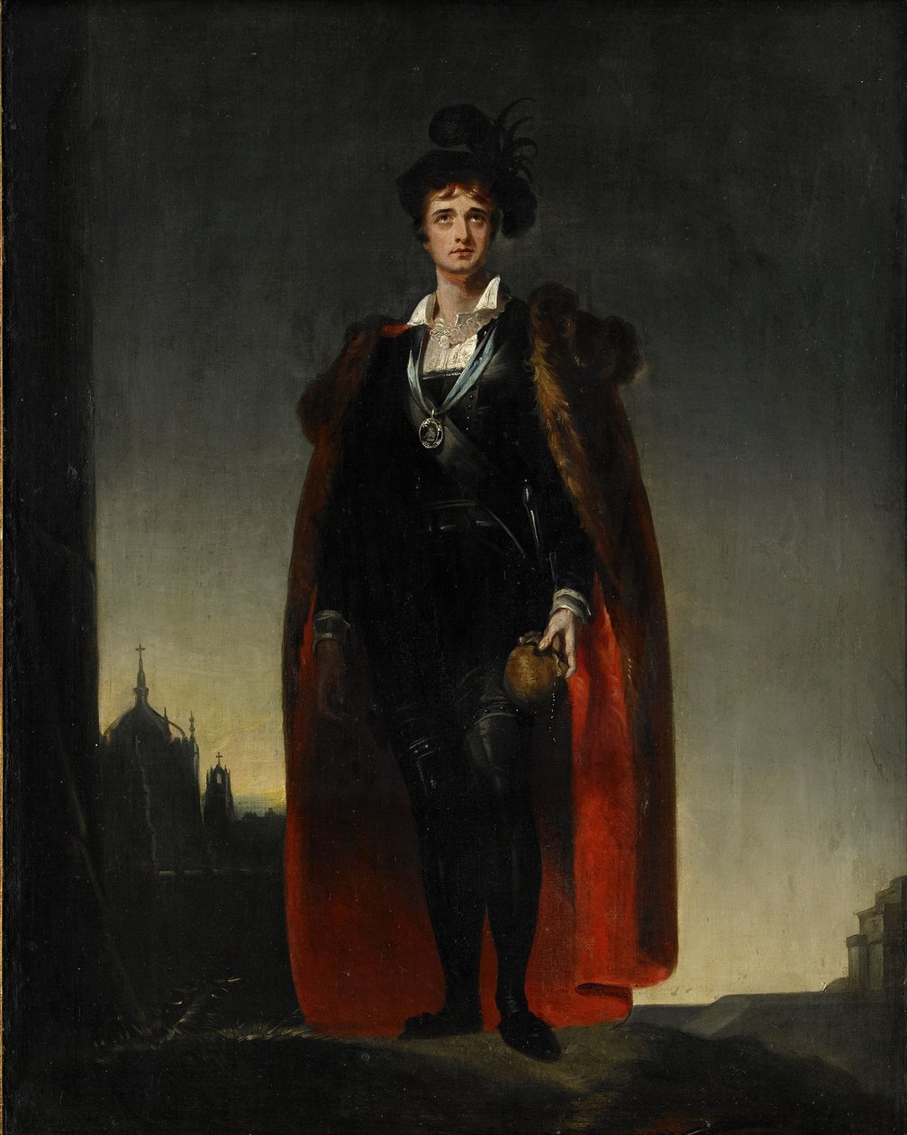 John Philip Kemble som Hamlet af Thomas Lawrence