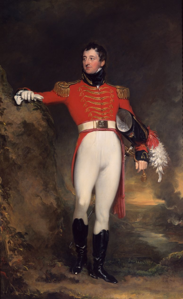 Generalløjtnant William, 1. jarl af Craven, 1815 ca af Thomas Lawrence