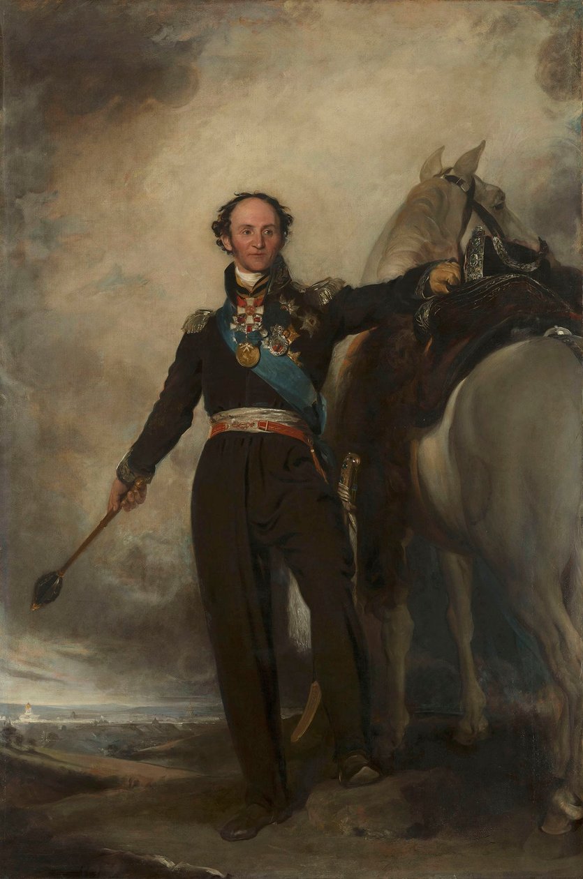 Matvei Ivanovitch, grev Platov (1757-1818) af Thomas Lawrence