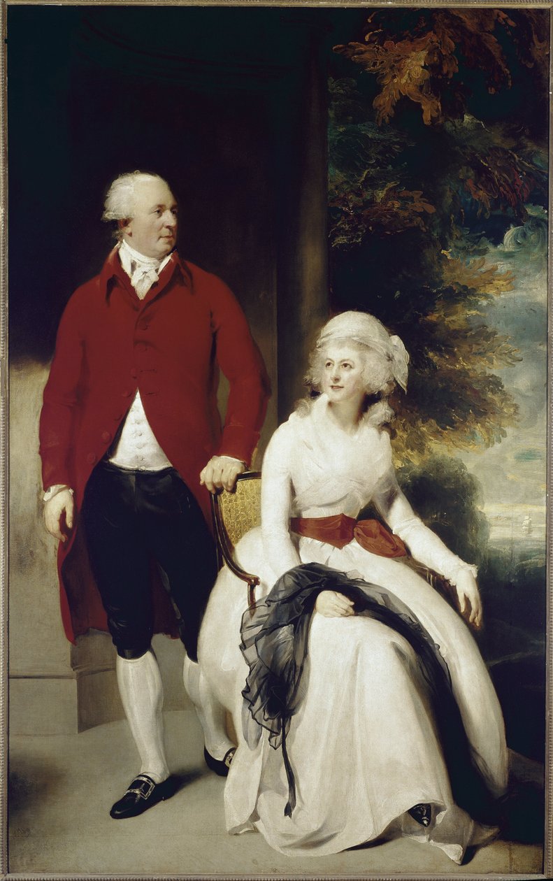 Mr. og Mrs. John Julius Angerstein (olie på lærred af Thomas Lawrence