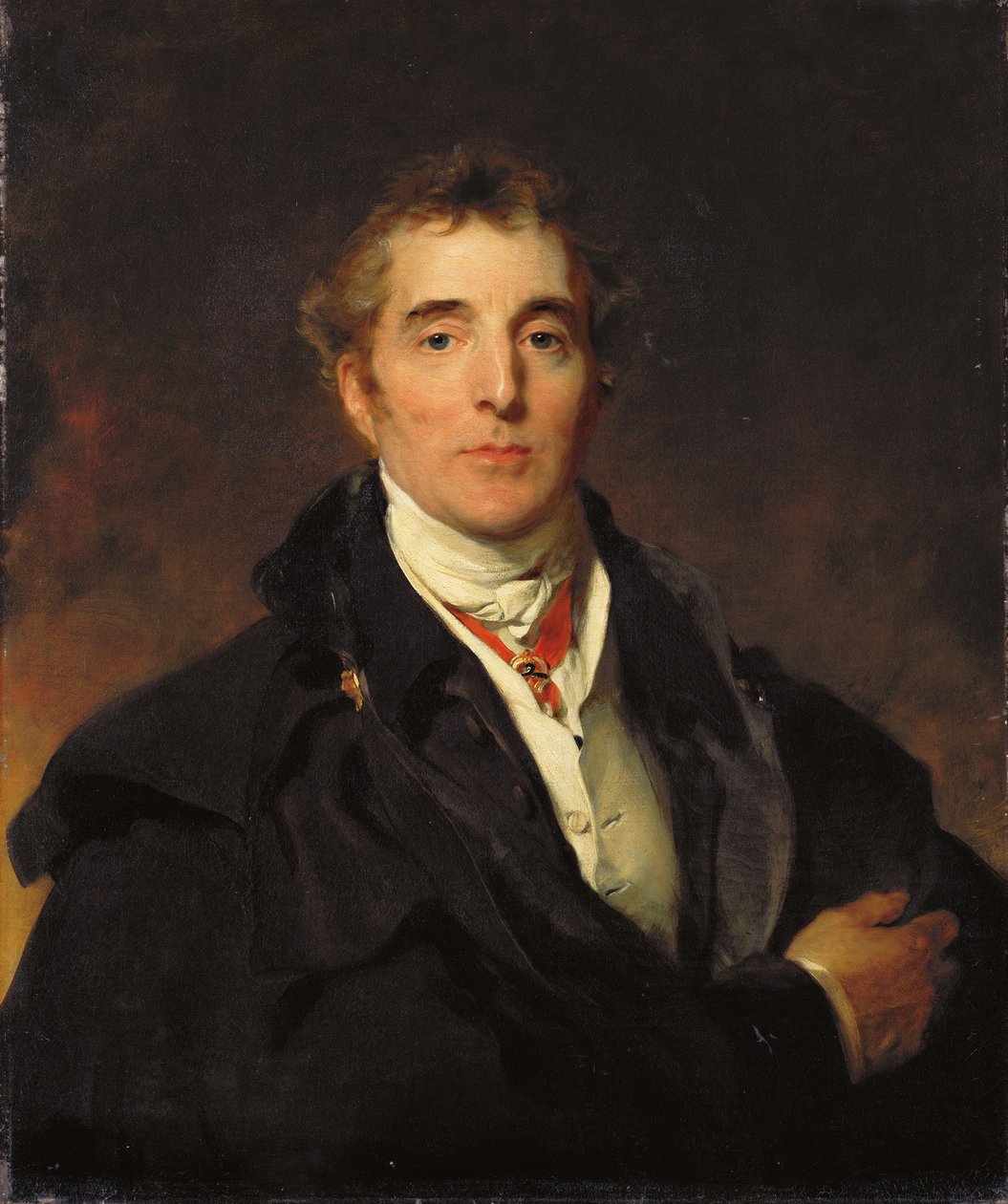 Portræt af Arthur Wellesley, 1. hertug af Wellington, ca. 1821 af Thomas Lawrence